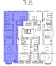Plano de apartamento tipo A